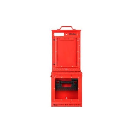 Master Lock MasterLock Permit Control Station With Group Lock Box, Wall Mounted, Red, S3500 S3500
